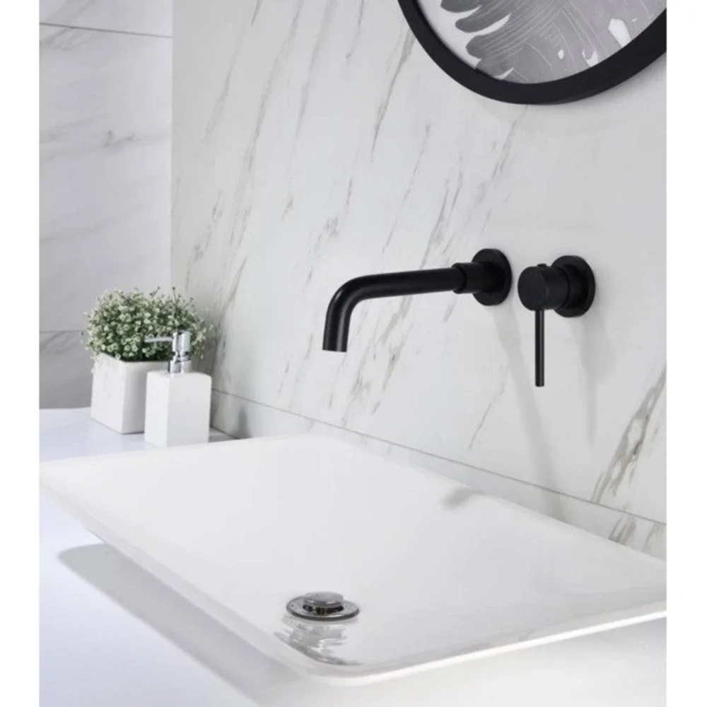 Single‎ Handle Wall Mounted Bathroom Faucet oil rubed bronze